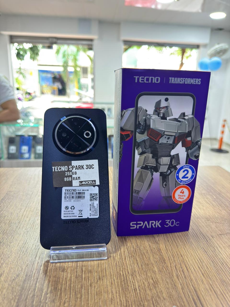 Tecno Sparck 30C — 256GB/8GB Ram