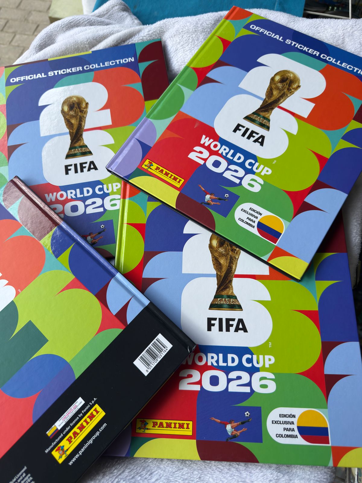 Album Panini Mundial 2026 Pasta Dura