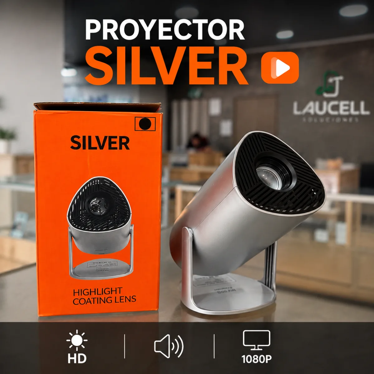 PROYECTOR SILVER