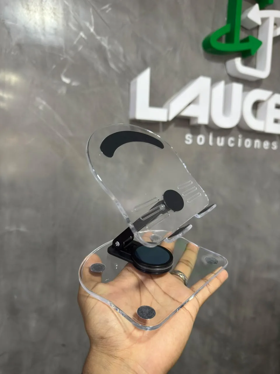 Soporte Plastico Trasparente Para Tablets