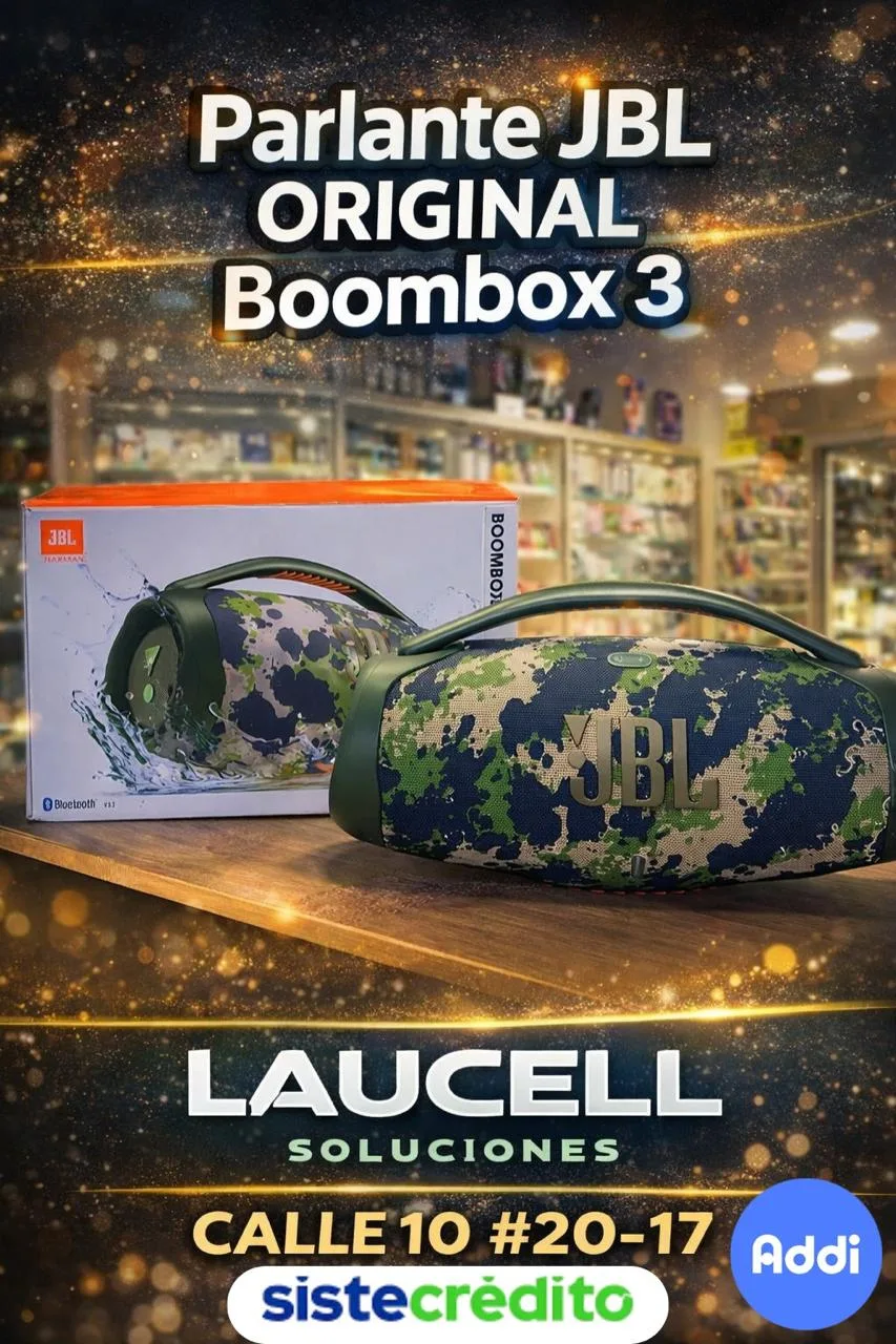 Bafle JBL BOOMBOX 3 Militar