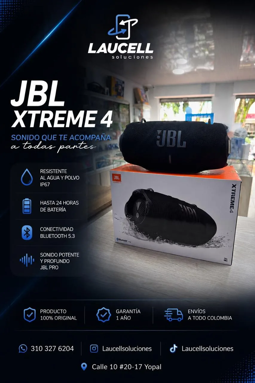 Bafle JBL XTREME 4 Negro